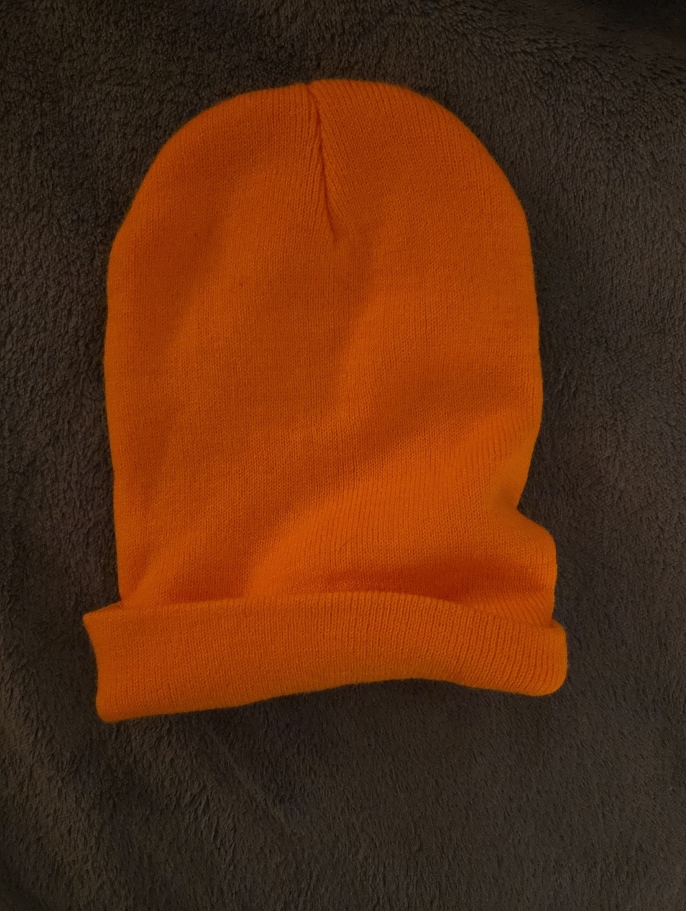 Carhartt Kids Bright Orange Knit Cuffed Beanie